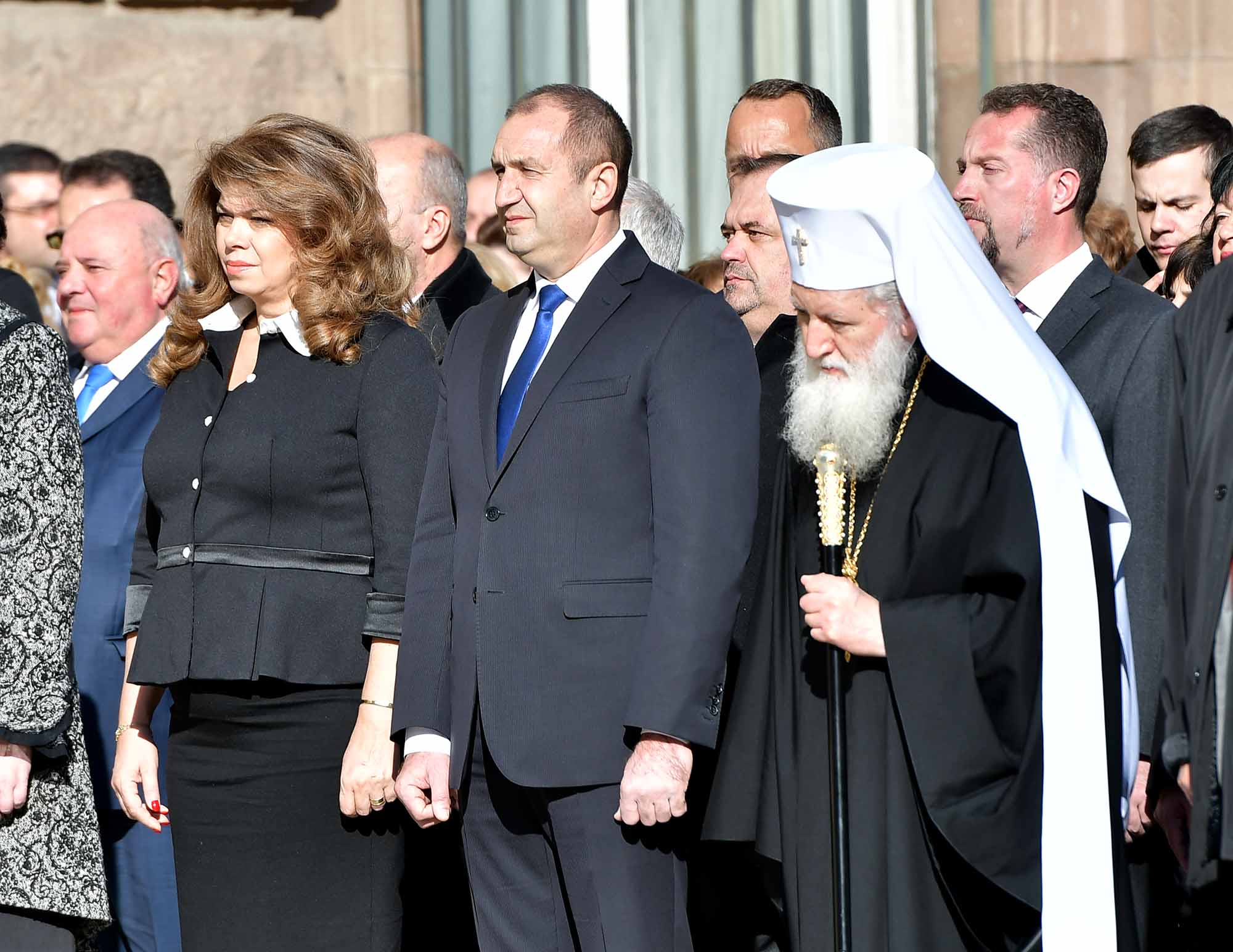 Президентът Румен Радев и вицепрезидентът Илияна Йотова отчитат първата година