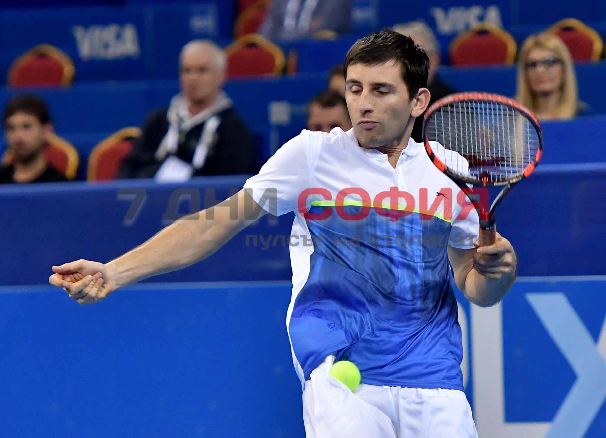 Александър Лазов отпадна във втория кръг на турнира в Казале