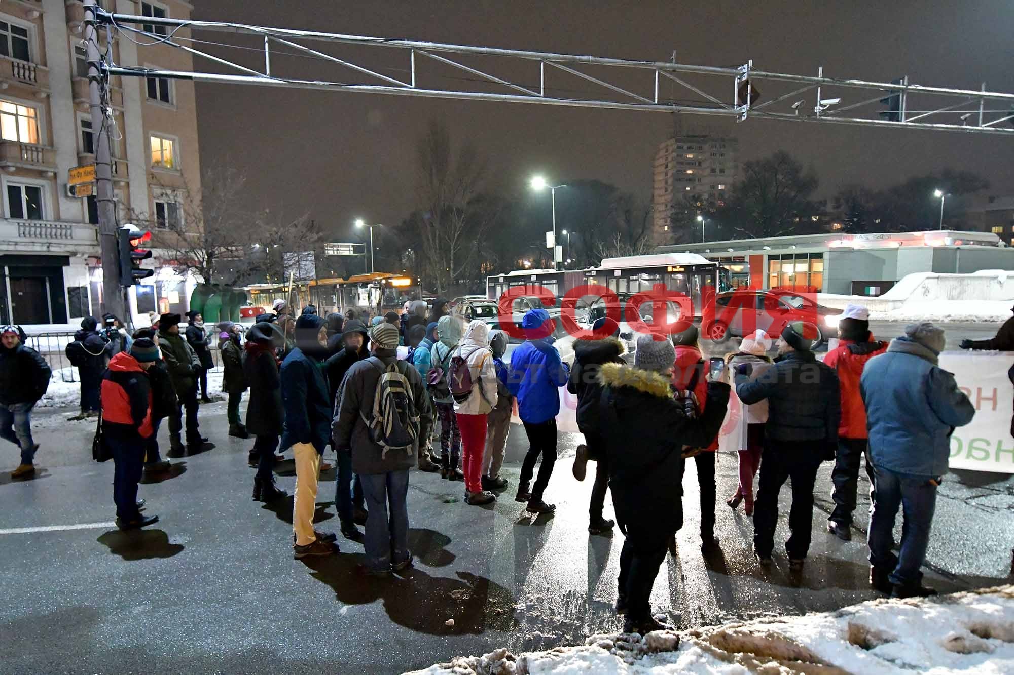 Протест против поредното застрояване в кв. “Полигона” в София. Инициаторите