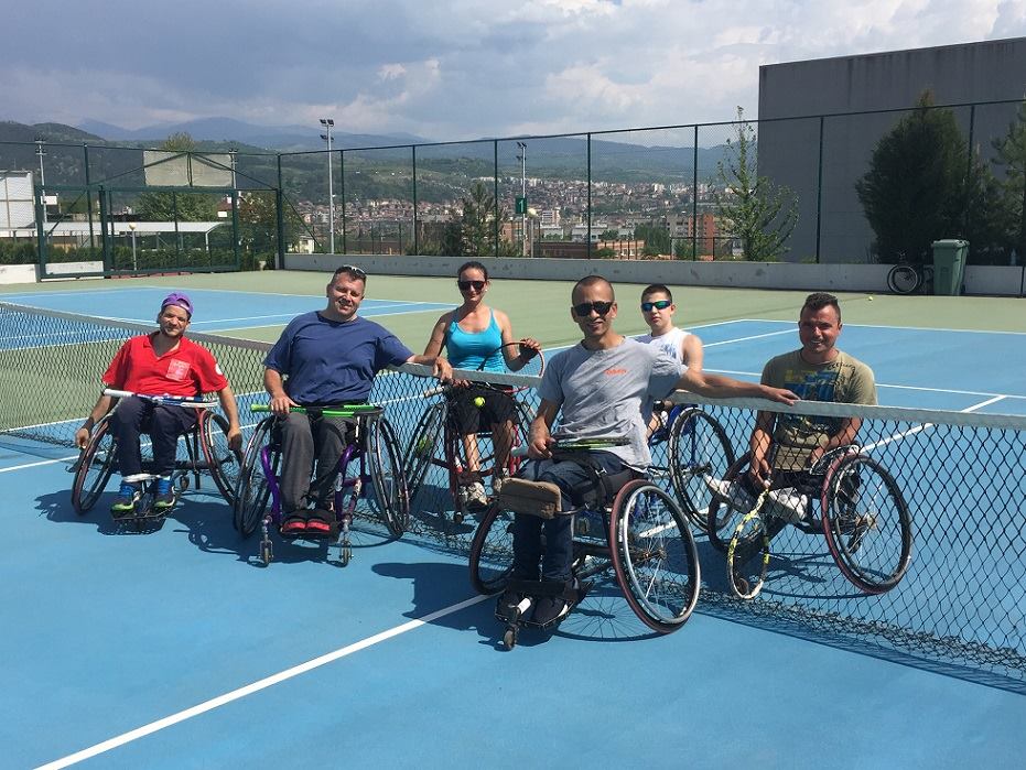 Националният отбор за хора в инвалидни колички проведе тридневен лагер