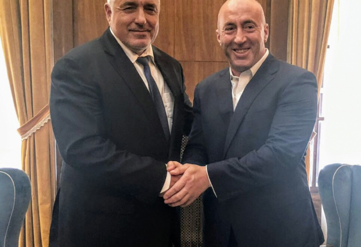 Министър председателят Бойко Борисов проведе среща с премиера на Косово Рамуш Харадинай в