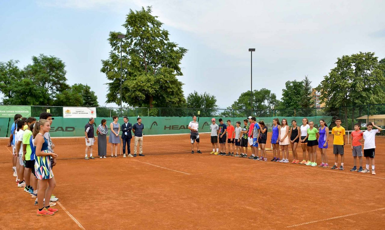 Откриване на държавно първенство по тенис до 14 год. (1)